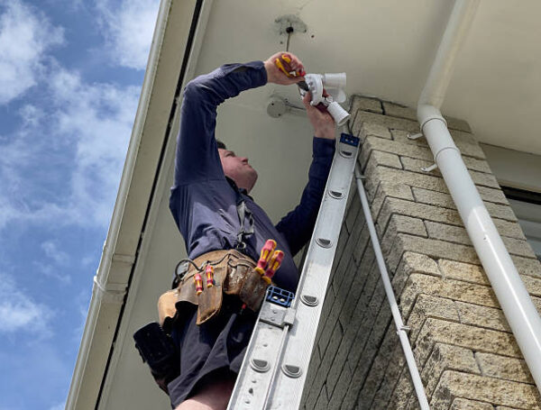 Outdoor Security Lighting in Westchester, FL.